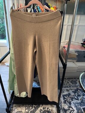 Wilfred Free Cream Ribbed Knit Pants